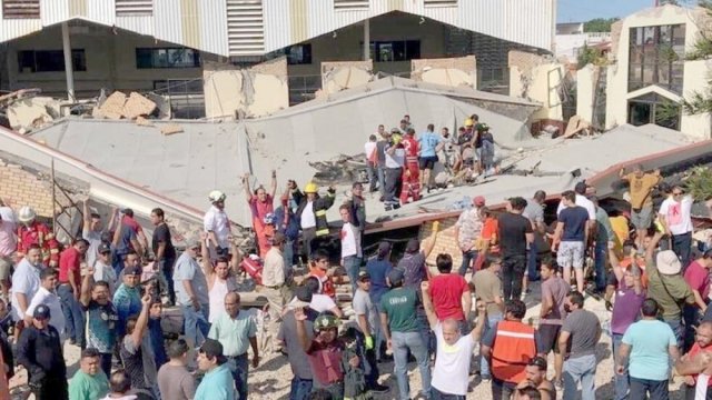 At least 7 killed in Mexico church roof collapse