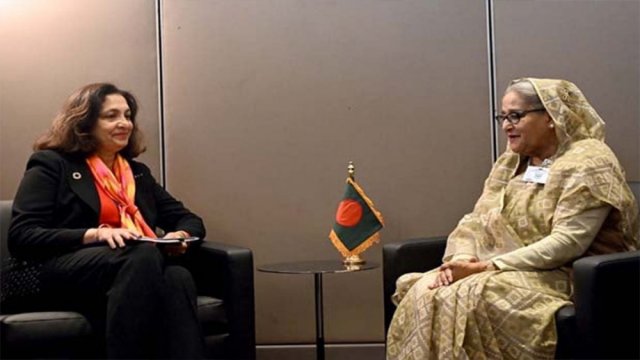 Bangladesh's priority is to repatriate Rohingyas to Myanmar, PM tells Uzra Zeya - Dainikshiksha