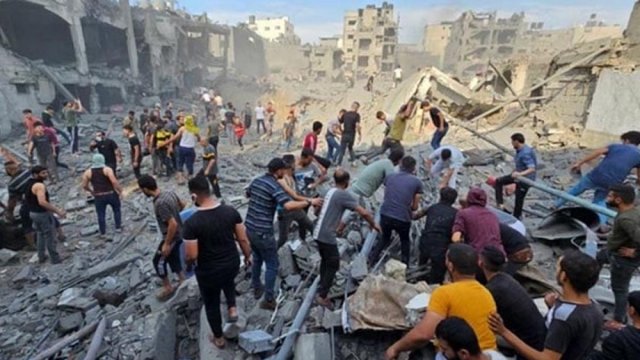 Health ministry in Hamas-run Gaza says 50 killed in Israeli strike - Dainikshiksha