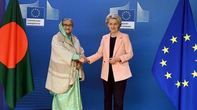 PM seeks EU's GSP+ facility after Bangladesh's LDC graduation - Dainikshiksha