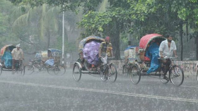 Met office forecasts rain in all 8 divisions - Dainikshiksha