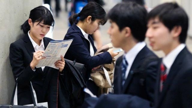 77.2 pct of high school students in Japan secure job offers - Dainikshiksha