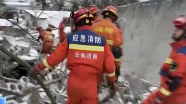 Landslide in mountainous southwestern China buries 47 people - Dainikshiksha