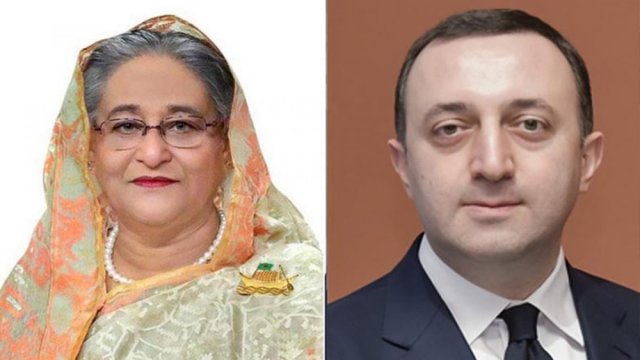 Georgian premier greets Sheikh Hasina on reelection as PM - Dainikshiksha