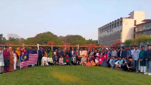 Cultural exchange program among students of 3 countries held - Dainikshiksha