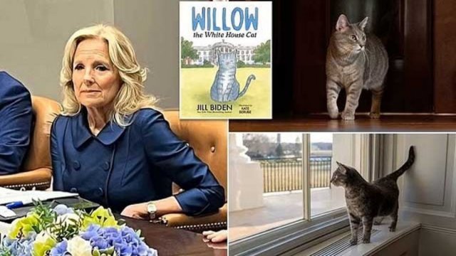 Jill Biden writes children's book about 'First Feline' Willow - Dainikshiksha
