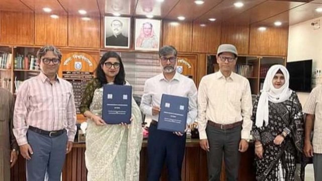 JnU, KU signs MoU to enhance education and research sectors - Dainikshiksha