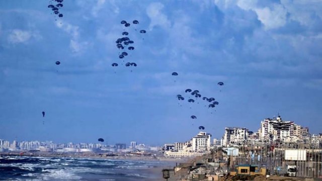 Plans to get aid into Gaza by sea gain pace as airdrop mishap kills five - Dainikshiksha