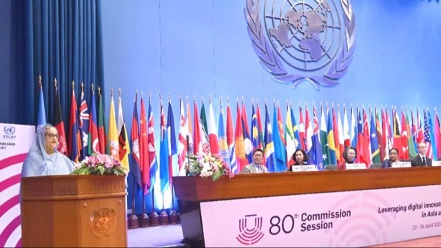 Settle disputes through dialogue, say 'no' to wars: PM Hasina at UNESCAP meet