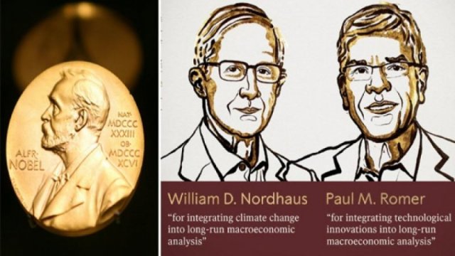 US duo William Nordhaus and Paul Romer win Nobel Economics Prize - Dainikshiksha