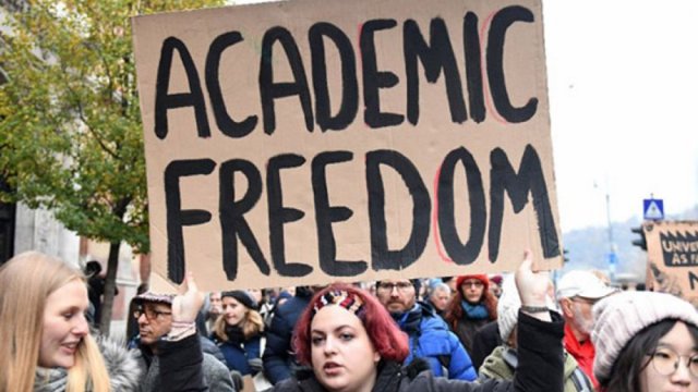 Students march in Hungary for Soros founded university - Dainikshiksha
