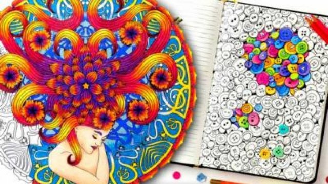 Adult coloring book craze booms in US - Dainikshiksha