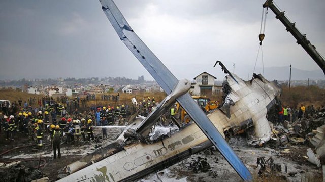 US-Bangla Airlines plane crashes, dozen killed - Dainikshiksha